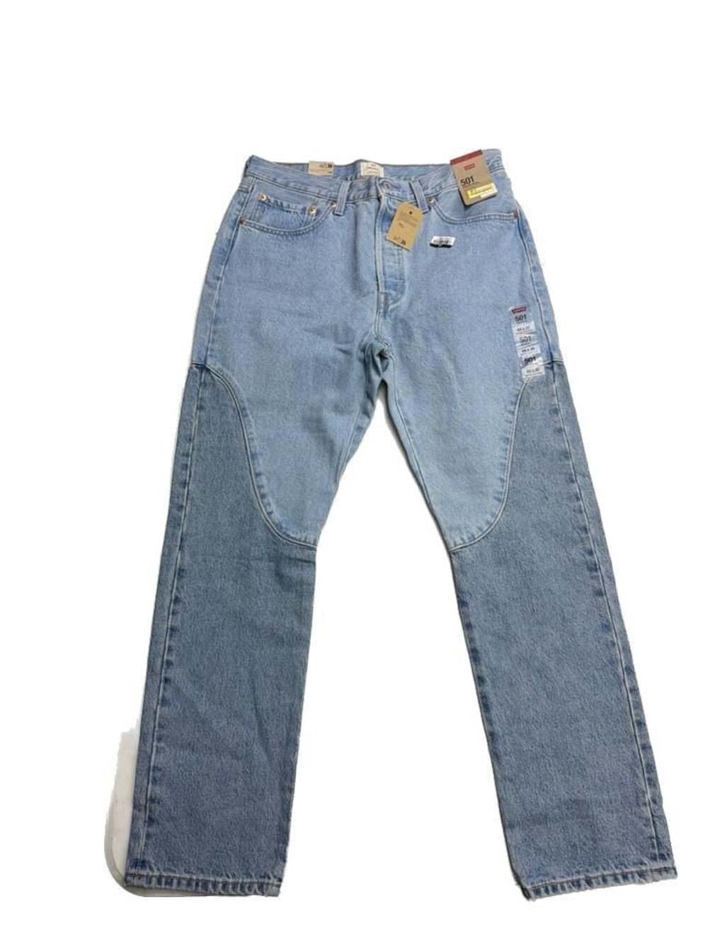 Levi's 501 Original Women's Chaps High-Rise Straight Leg Jeans